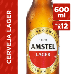 AMSTEL 600ml - CAIXA