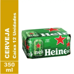 Heineken lata (350ml) - Caixa